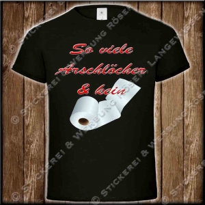 Arschlcher T-Shirt