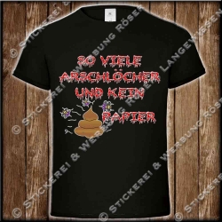 Arschlcher T-Shirt